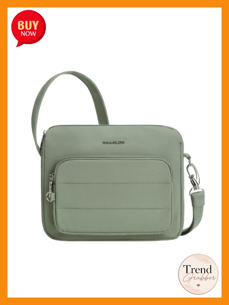 Slash-Proof Rfid Blocking Crossbody Bag - Anti-Theft Travel